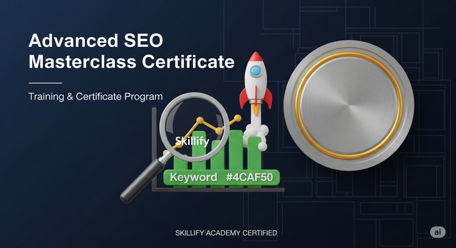 SEO Masterclass Certificate