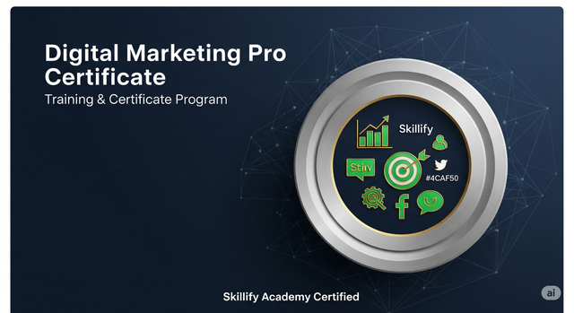 Digital Marketing Pro Certificate