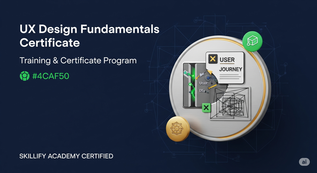 UX Design Fundamentals Certificate